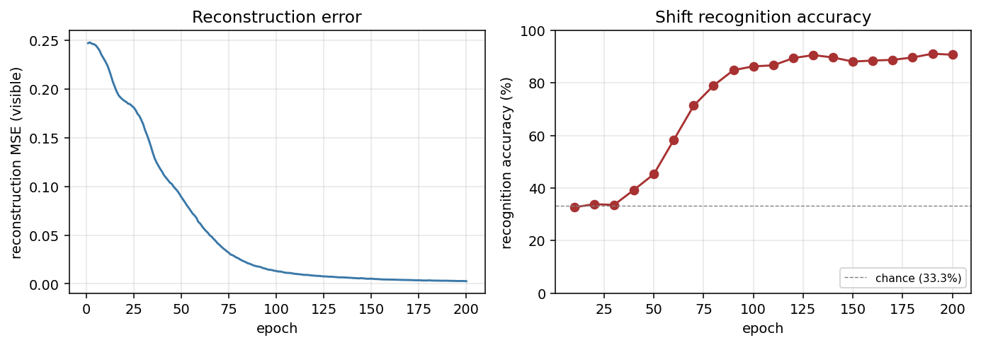 training curves